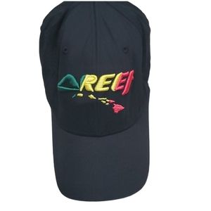 Reef Flexfit Black Baseball Cap